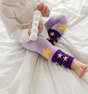 GoGo Star Purple Baby Leggings