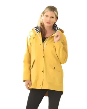 Oopéra by Lindi Lined Raincoat in Yellow - J2410W-4