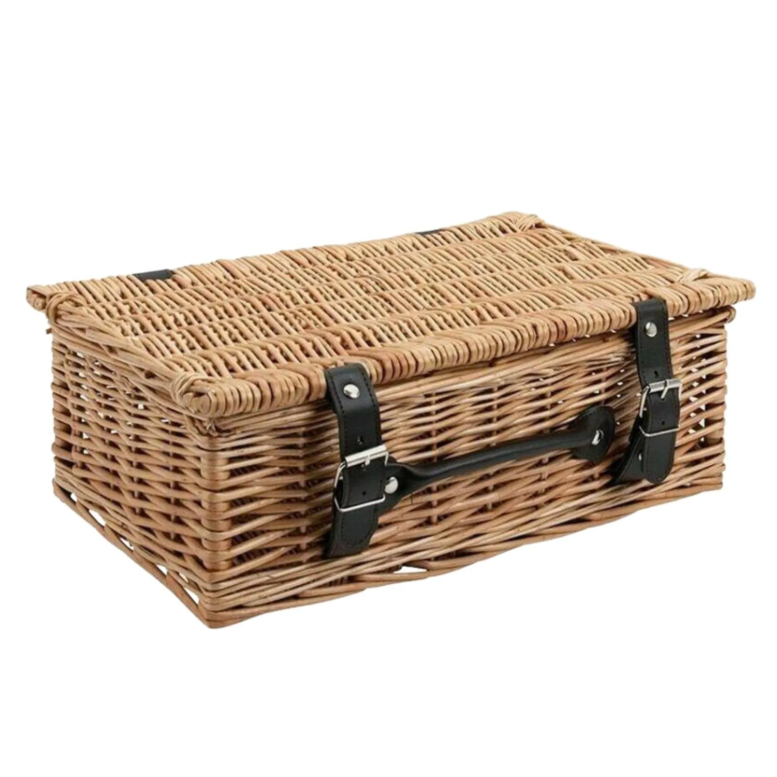 14" Empty Wicker Hamper