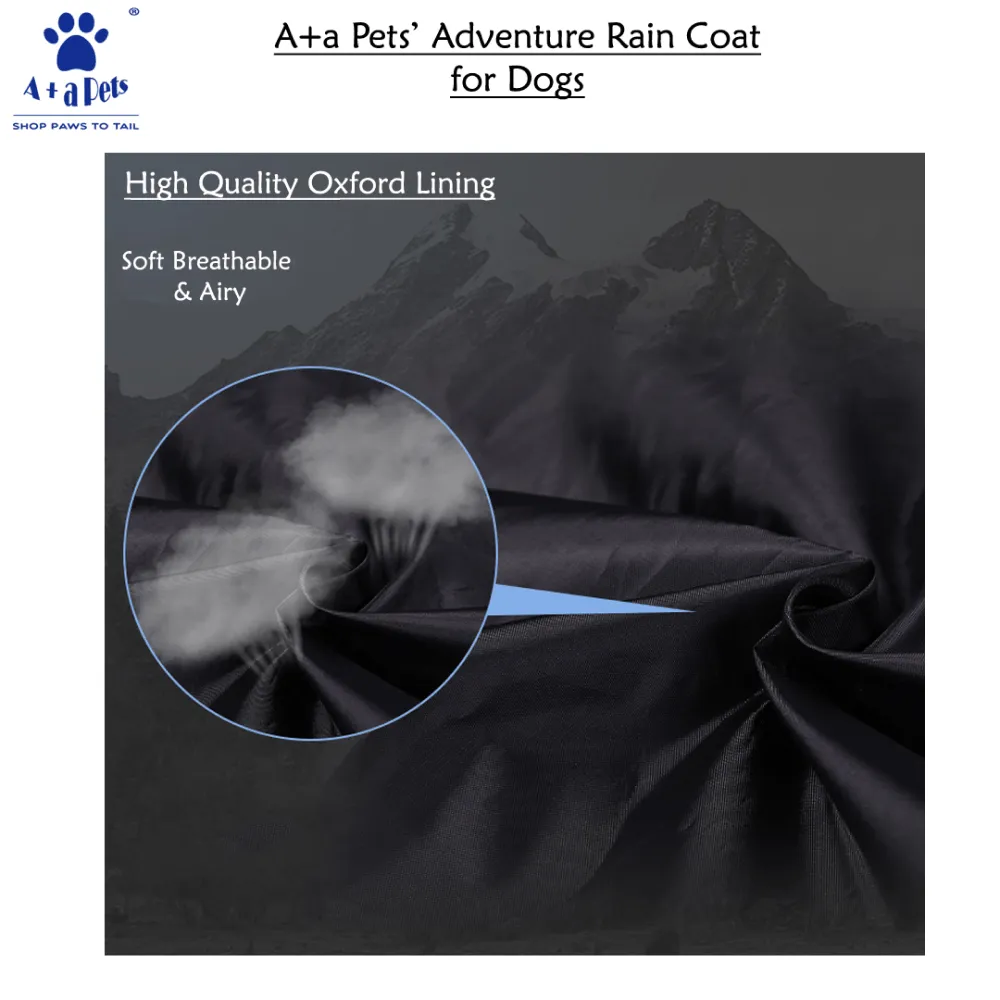 A Plus A Pets Adventure Raincoat for Dogs (Khaki)