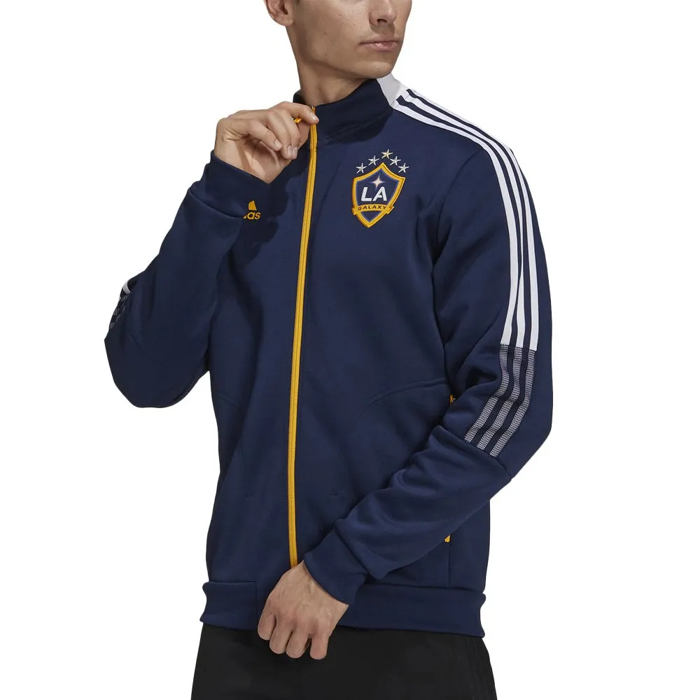 adidas Men's LA Galaxy 2021/22 Anthem Jacket Navy