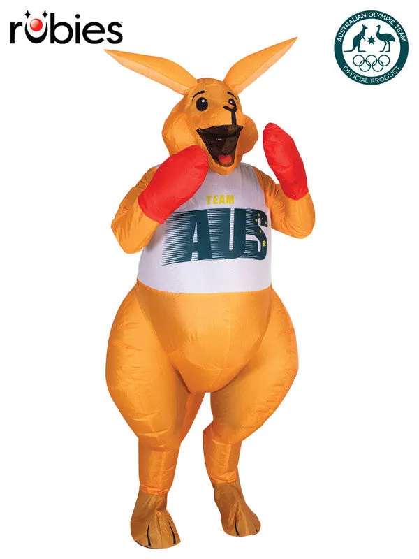 Adult Costume - Boxing Kangaroo Inflatable Costume