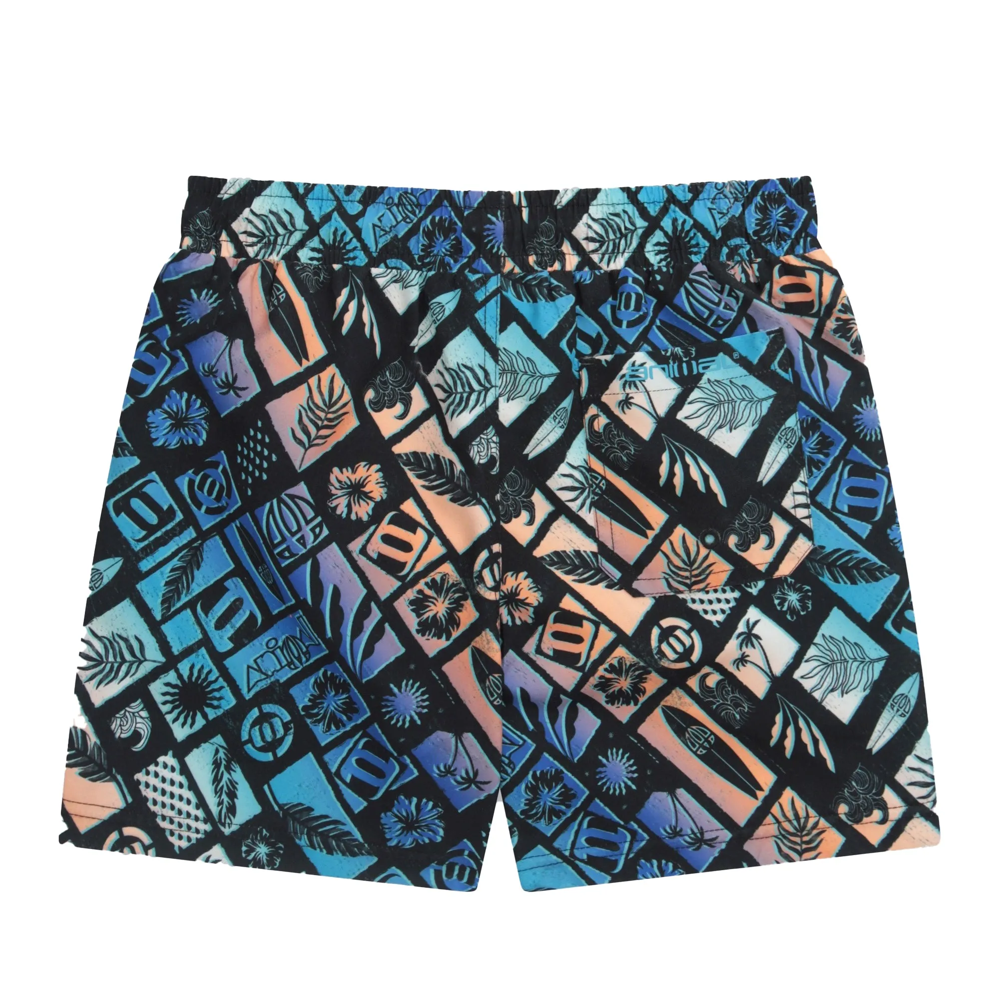 Animal Childrens/Kids Jed Recycled Swim Shorts