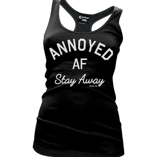 Annoyed AF Women's Racer Back Tank Top