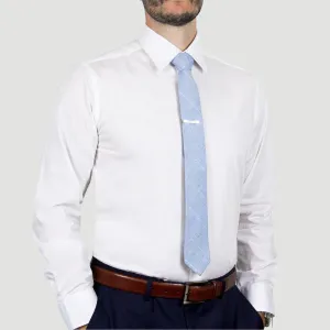 Arturo Modern Fit Dress Shirt in White Long Sleeve, No Pocket