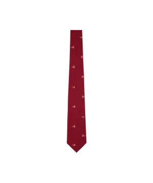 Ashford Silk Tie - Chilli Pheasant