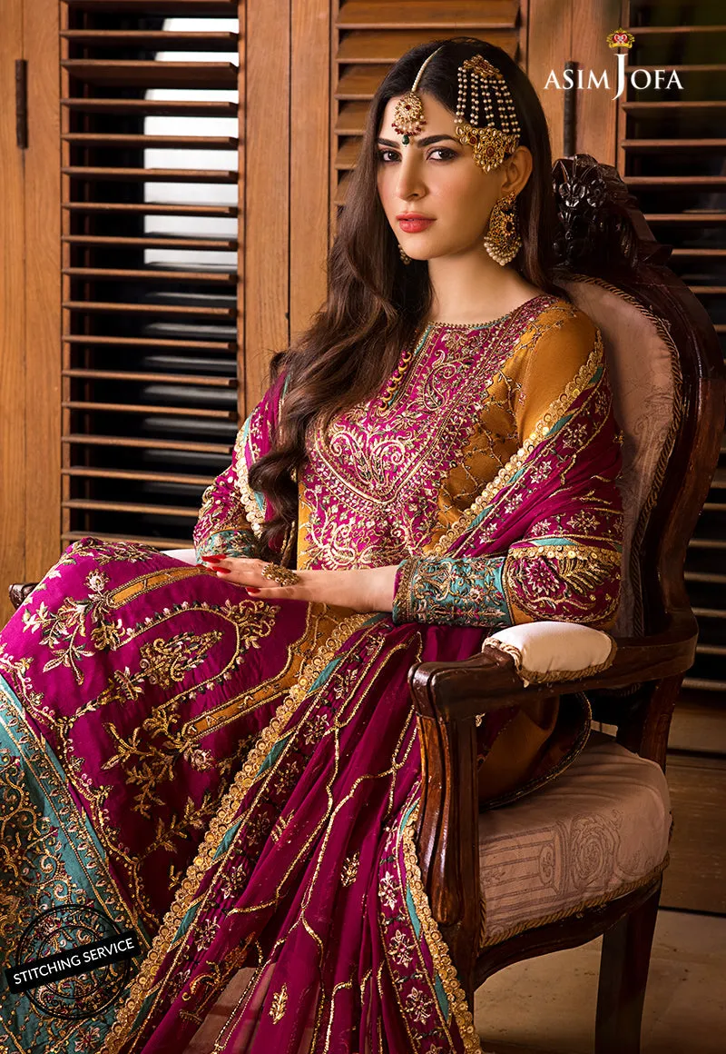 Asim Jofa Baad-E-Naubahar Luxury Wedding Formal Collection – AJBN-04