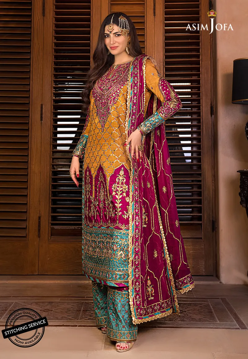 Asim Jofa Baad-E-Naubahar Luxury Wedding Formal Collection – AJBN-04