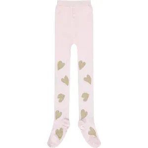 AW22 A Dee Girls Porter Pink Heart Tights