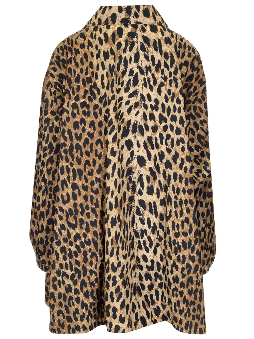 Balenciaga Leopard Printed Windbreaker