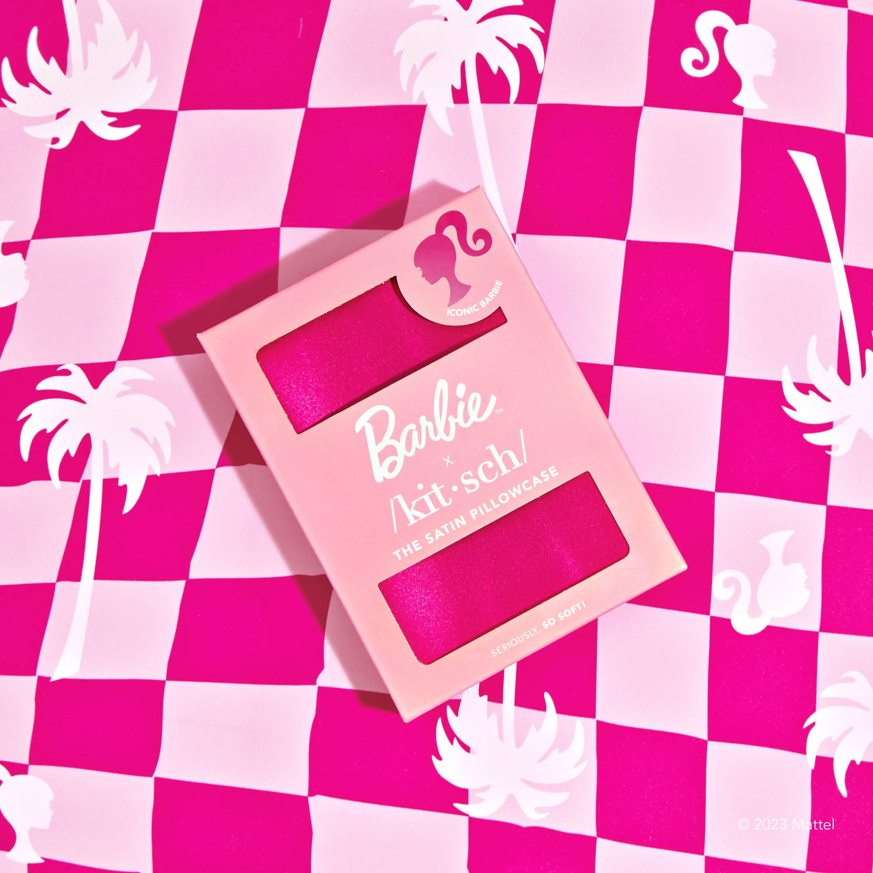 Barbie x Kitsch Satin Pillowcase - Iconic