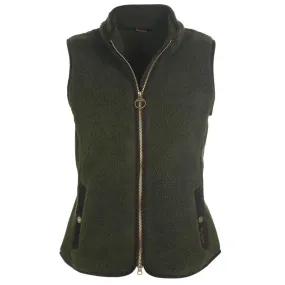 Barbour Burford Ladies Fleece Gilet - Olive/Classic