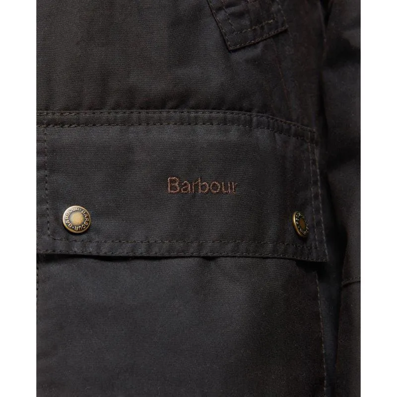 Barbour Stavia Ladies Wax Jacket - Rust/Classic