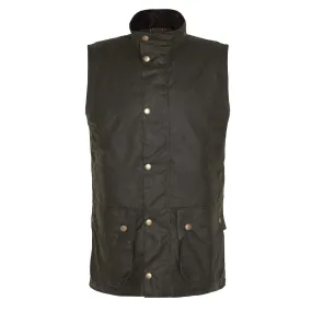 Barbour Westmorland Wax Gilet Archive Olive