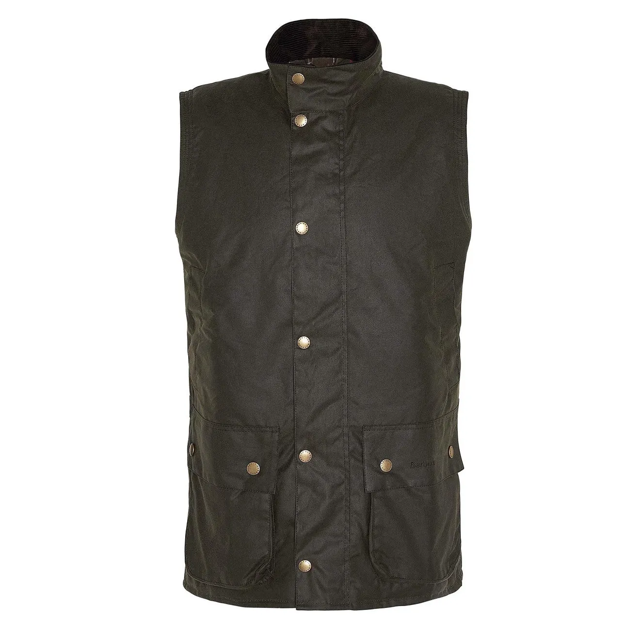 Barbour Westmorland Wax Gilet Archive Olive