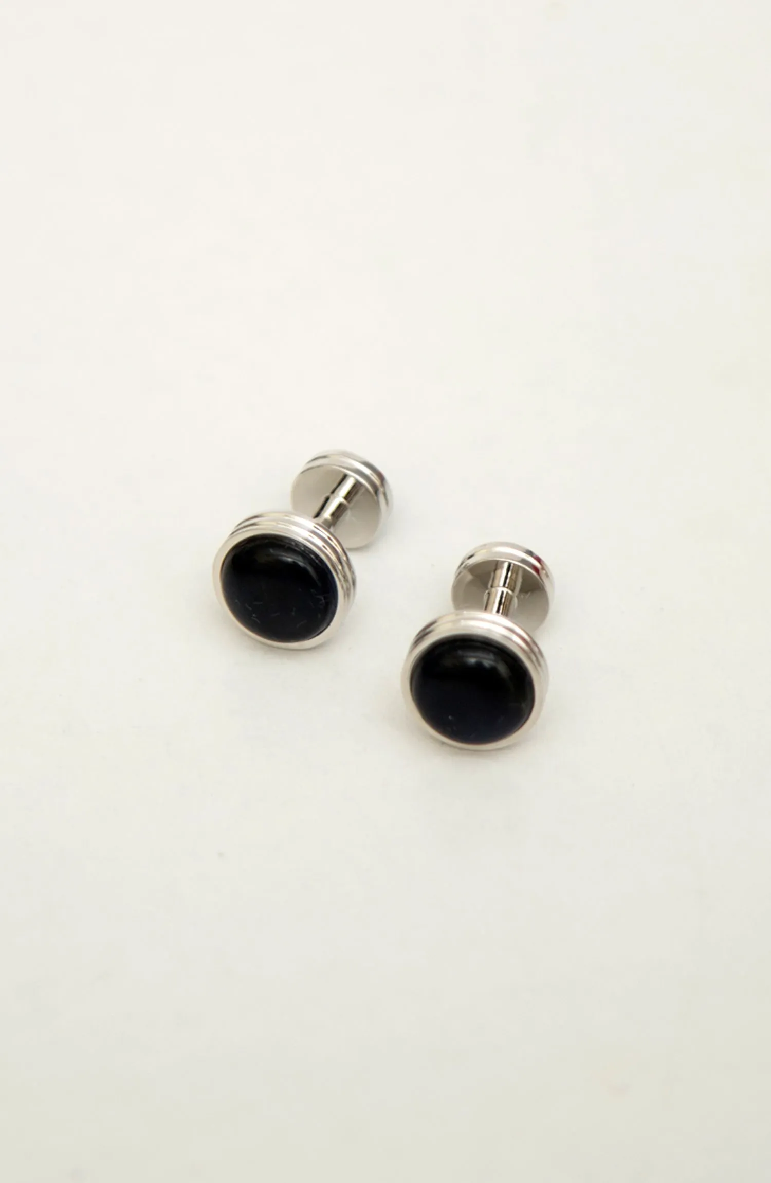 Basic Black Dress Shirt Studs