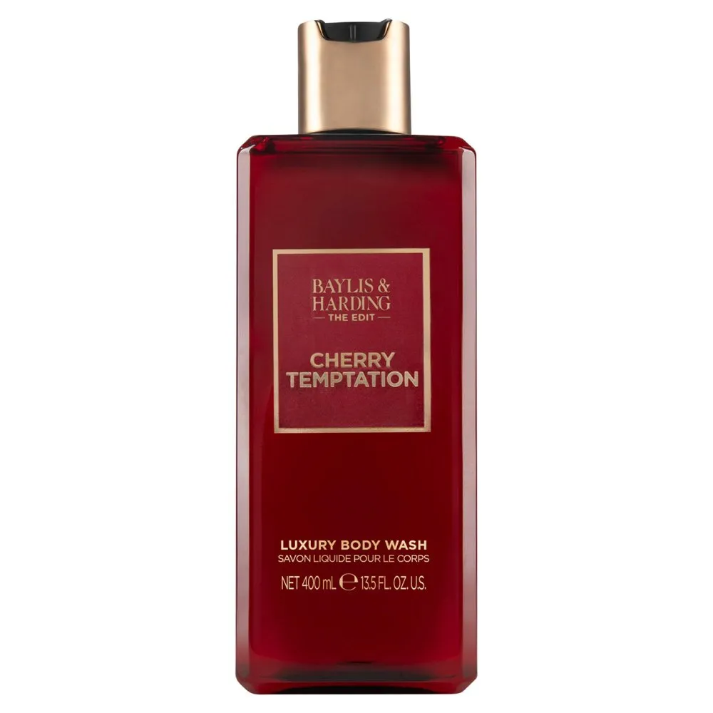 Baylis and Harding Edit Cherry Temptation Body Wash, 400ml