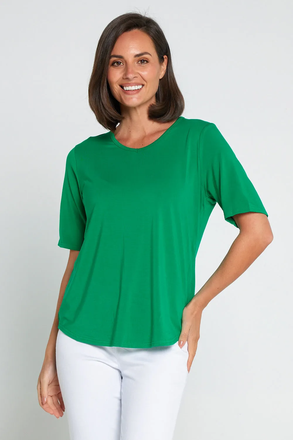 Belinda Modal Tee - Green