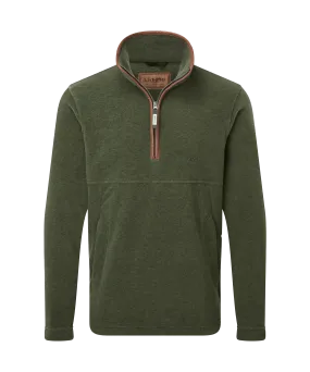 Berkeley Quarter Zip Fleece - Cedar Green