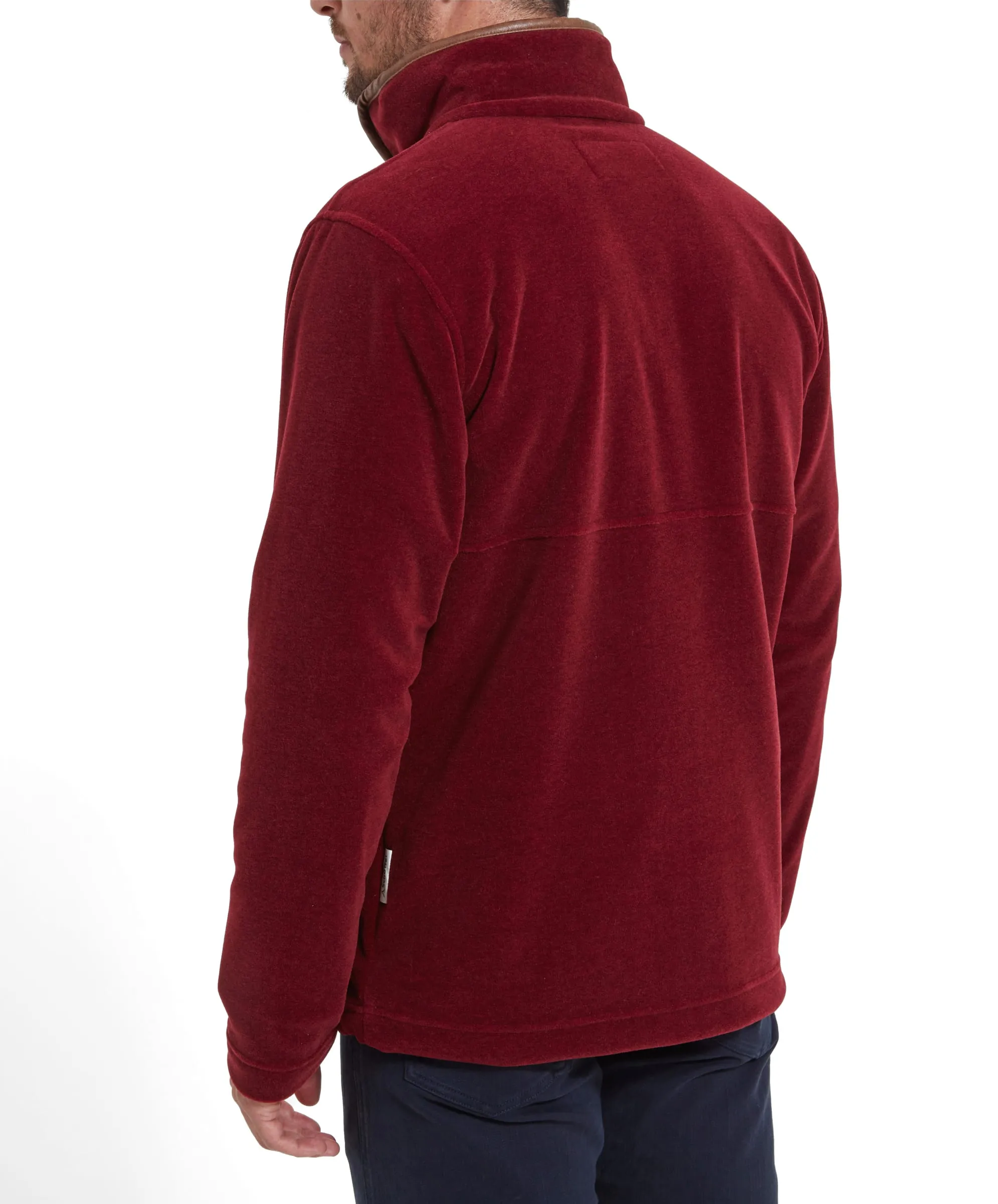 Berkeley Quarter Zip Fleece - Claret