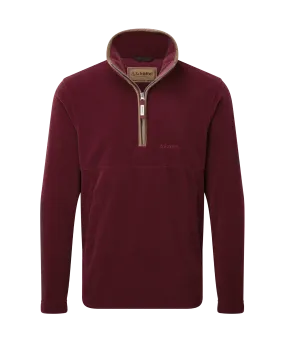 Berkeley Quarter Zip Fleece - Claret