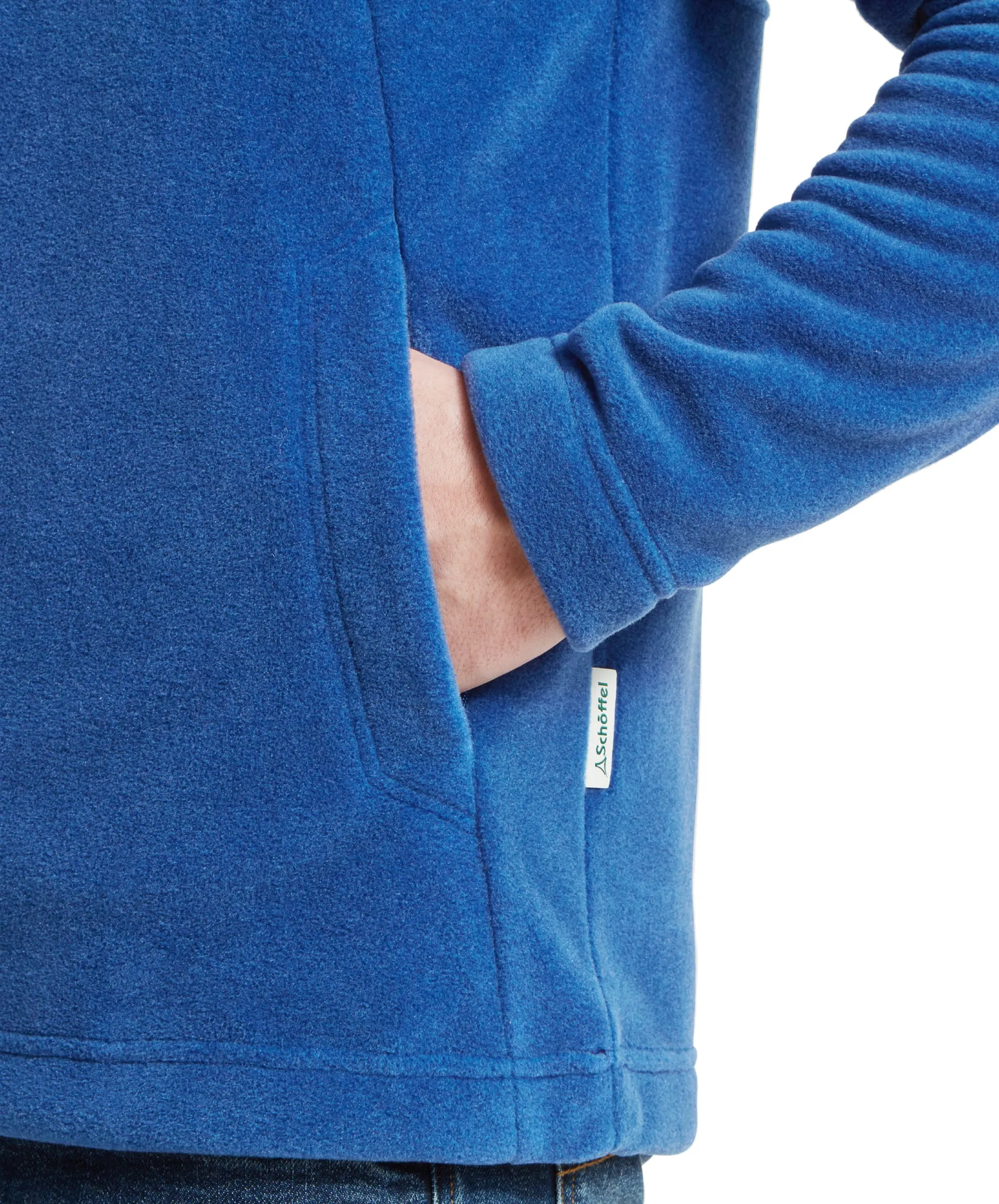 Berkeley Quarter Zip Fleece - Cobalt Blue