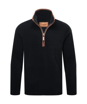 Berkeley Quarter Zip Fleece - Gunmetal