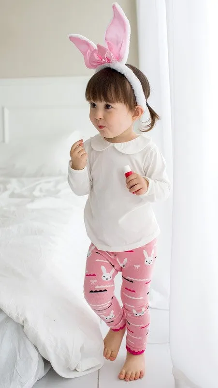 Berry Bunny Baby Leggings