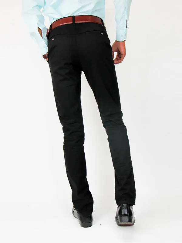 BH Cotton Chino Pant For Men Black MCP15