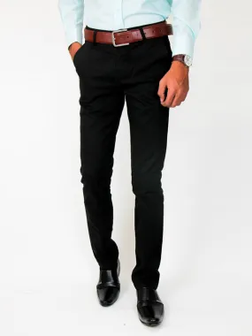 BH Cotton Chino Pant For Men Black MCP15