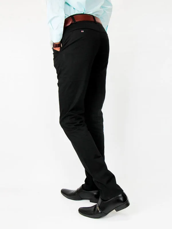 BH Cotton Chino Pant For Men Black MCP15