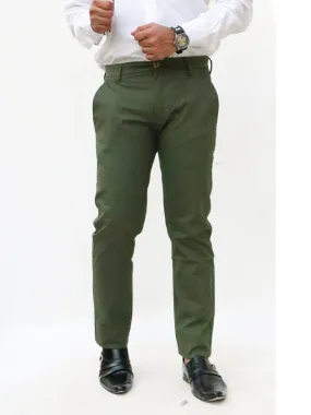 BH Cotton Chino Pant For Men Pickle Green MCP16