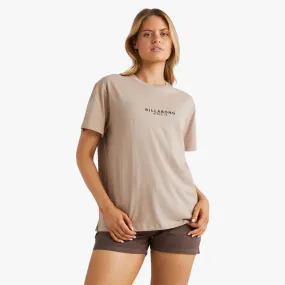 Billabong Womens Emerald Island Short Sleeve Tee Cobblestone