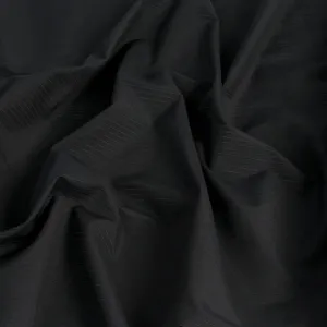 Black Fancy Poplin 129