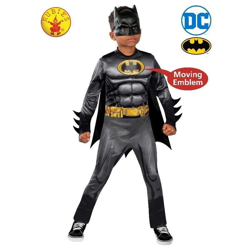 Boys Batman Deluxe Costume - 6-8 yrs