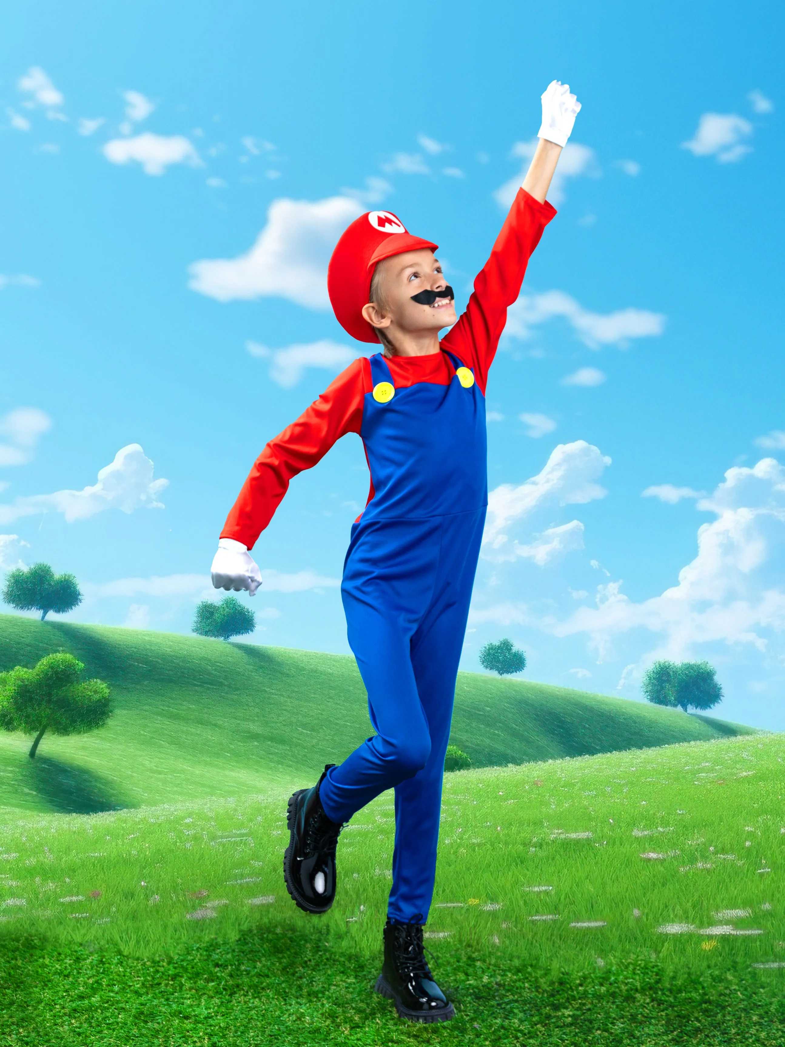 Boys Mario Halloween Costume