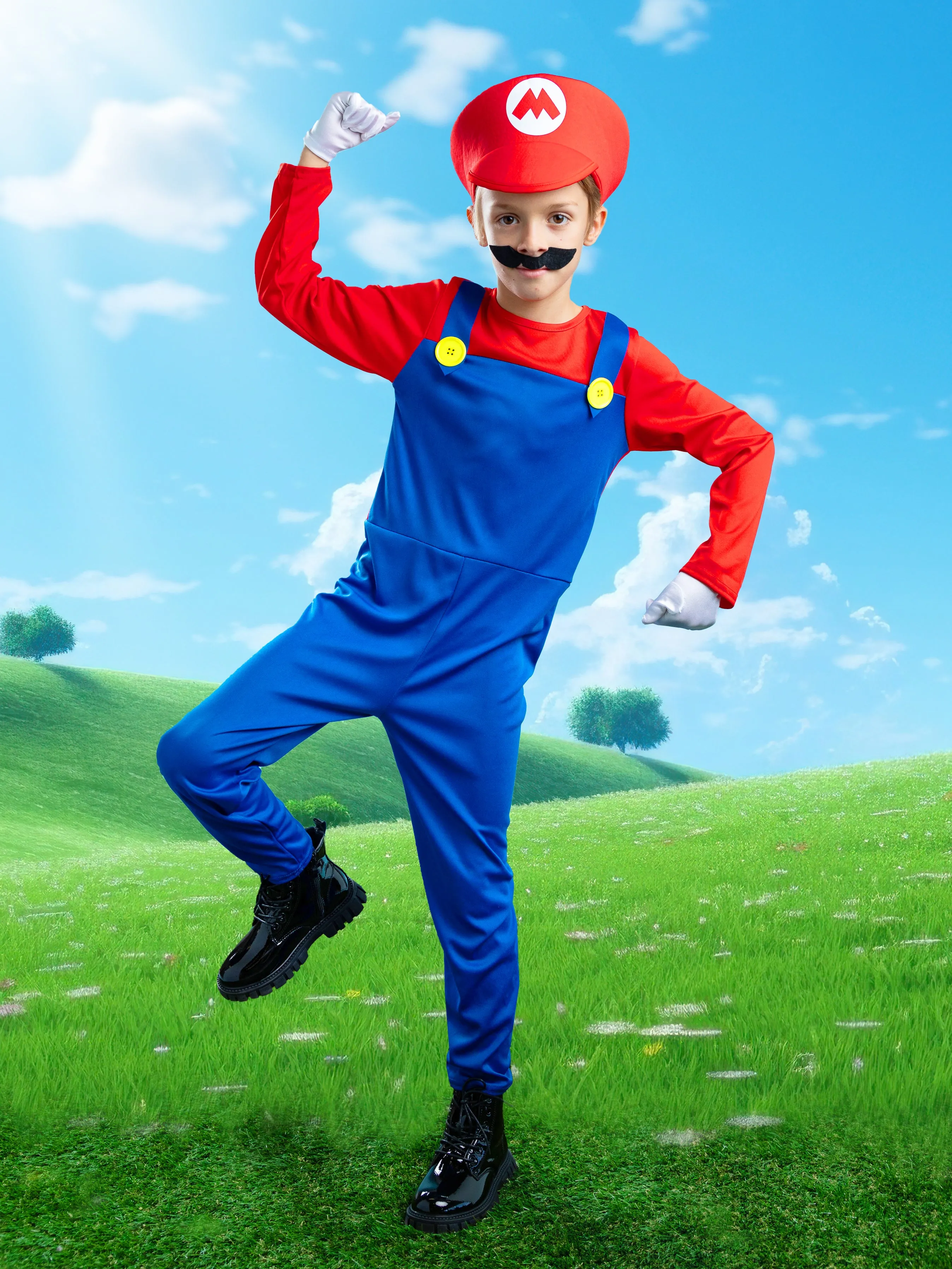 Boys Mario Halloween Costume