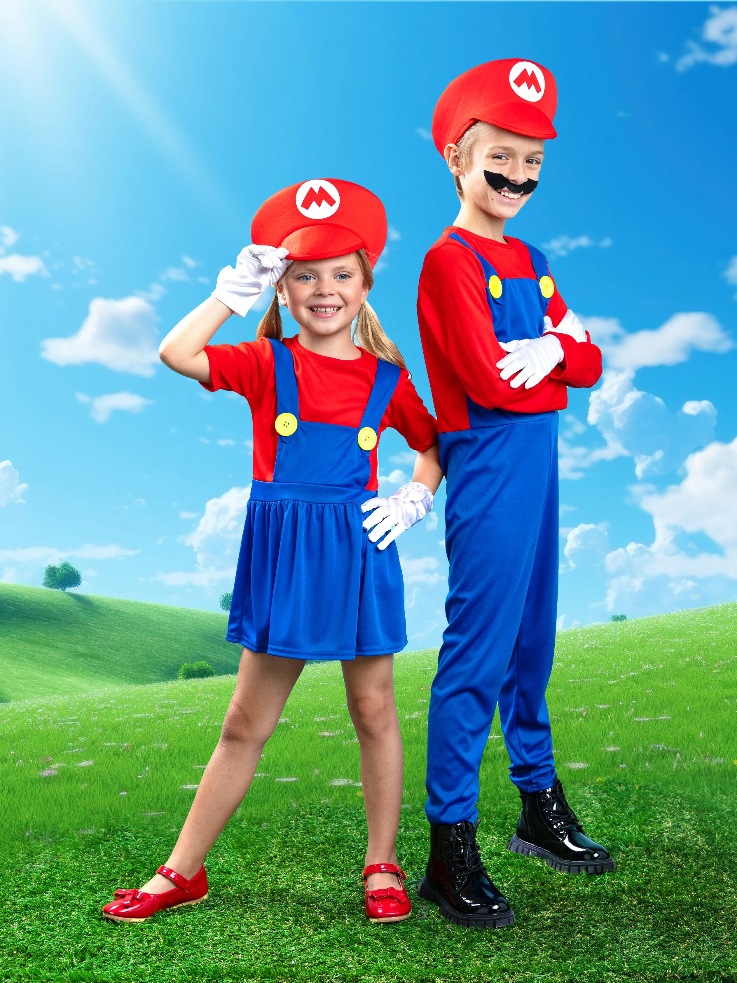 Boys Mario Halloween Costume