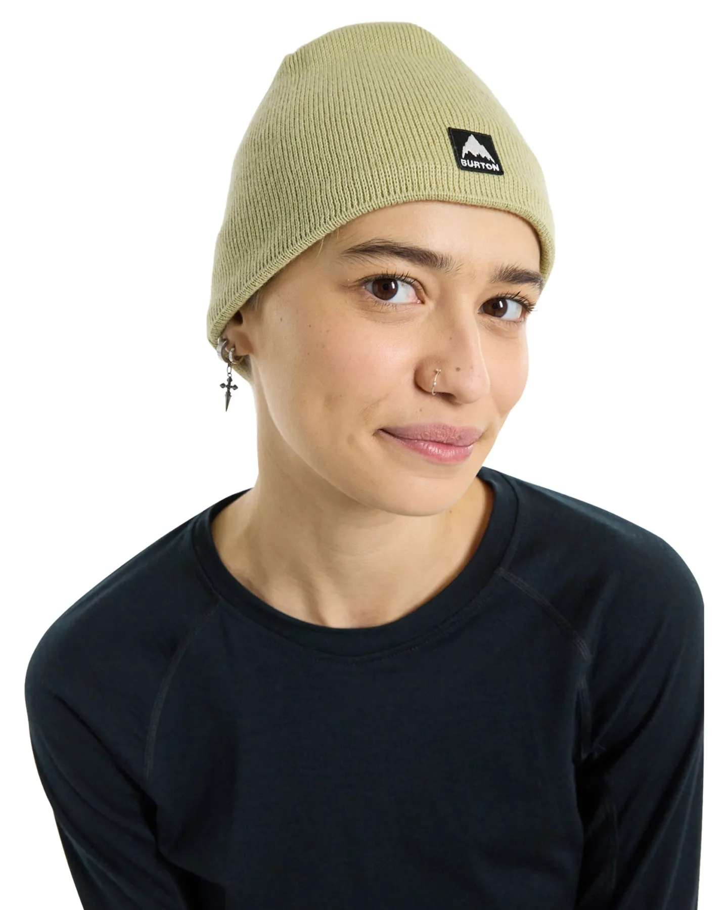 Burton Mountain High Fleece-Lined Beanie - Mushroom