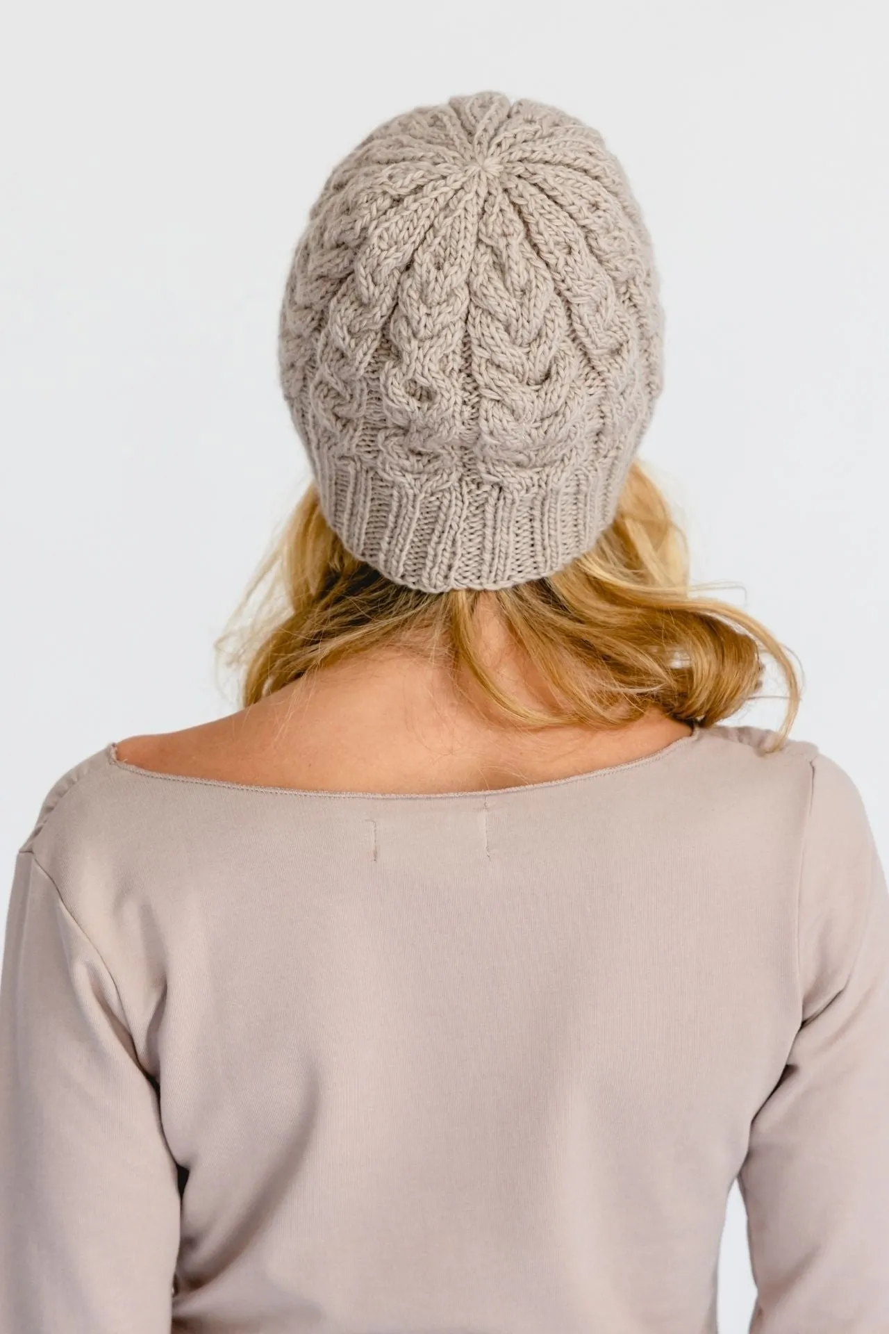 Cable Knit Beanie