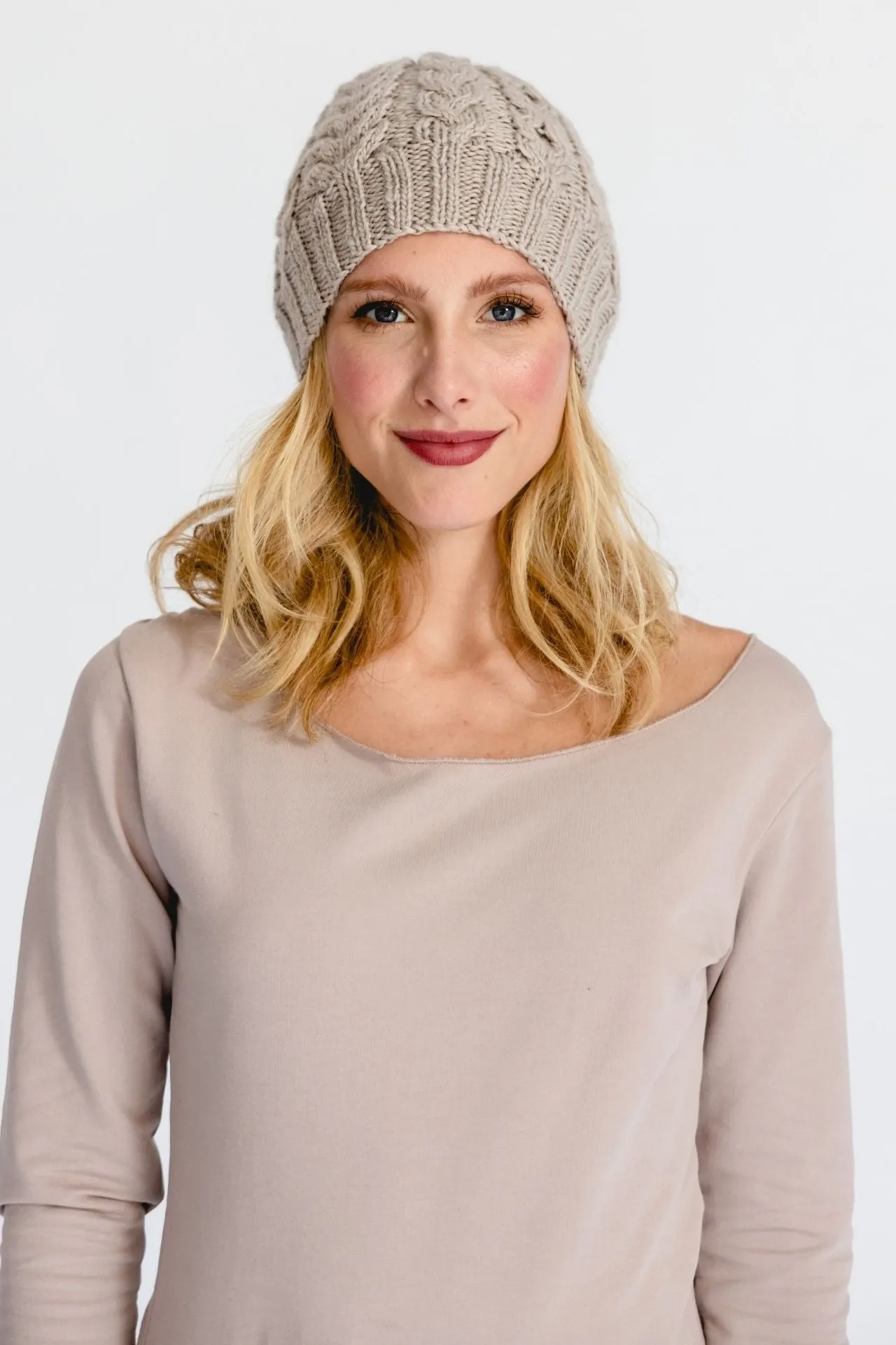 Cable Knit Beanie