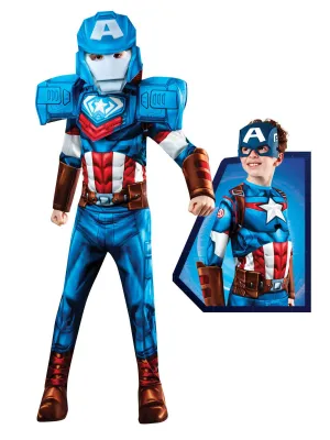 Captain America Mechstrike Deluxe Child Costume - Buy Online Only