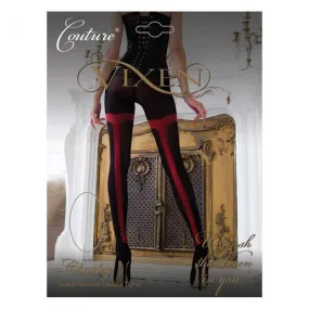 Charley Opaque Wide Seamed Tights