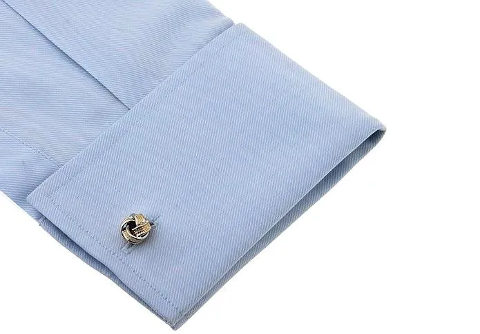 Classy Men Cufflinks Gold Knot - 4 Styles