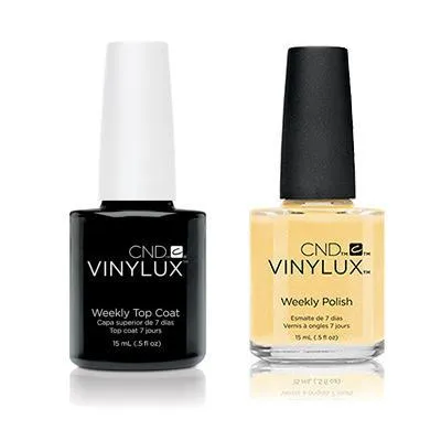 CND - Vinylux Topcoat & Honey Darlin 0.5 oz - #218