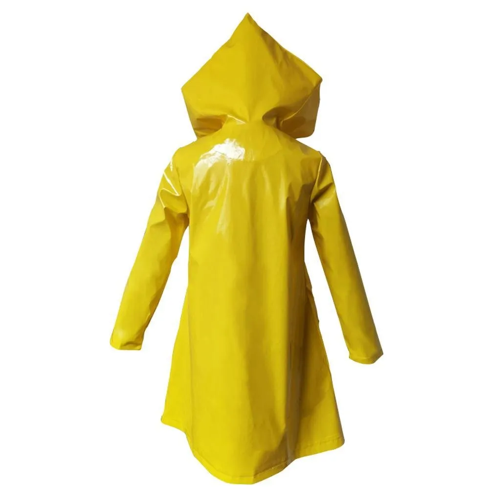 Coraline Little Nightmares cosplay six halloween horror yellow costume Raincoat