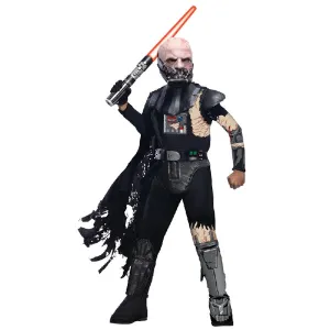 Darth Vader Battle Damage Costume - Boys