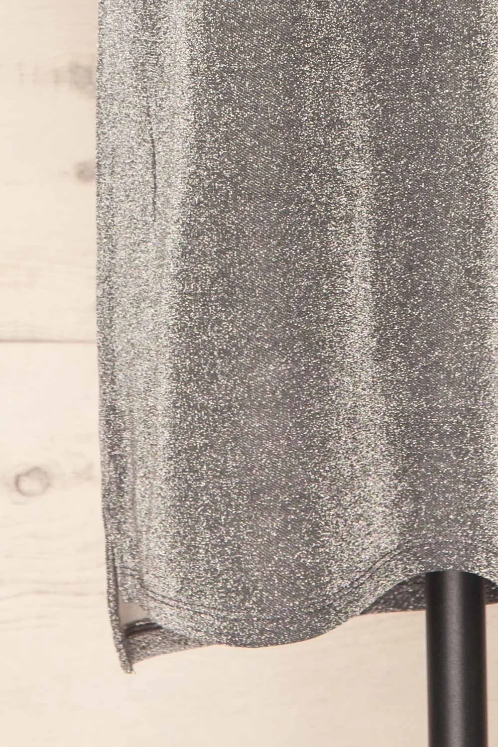 Dattilo Grey | Shimmery T-Shirt Dress