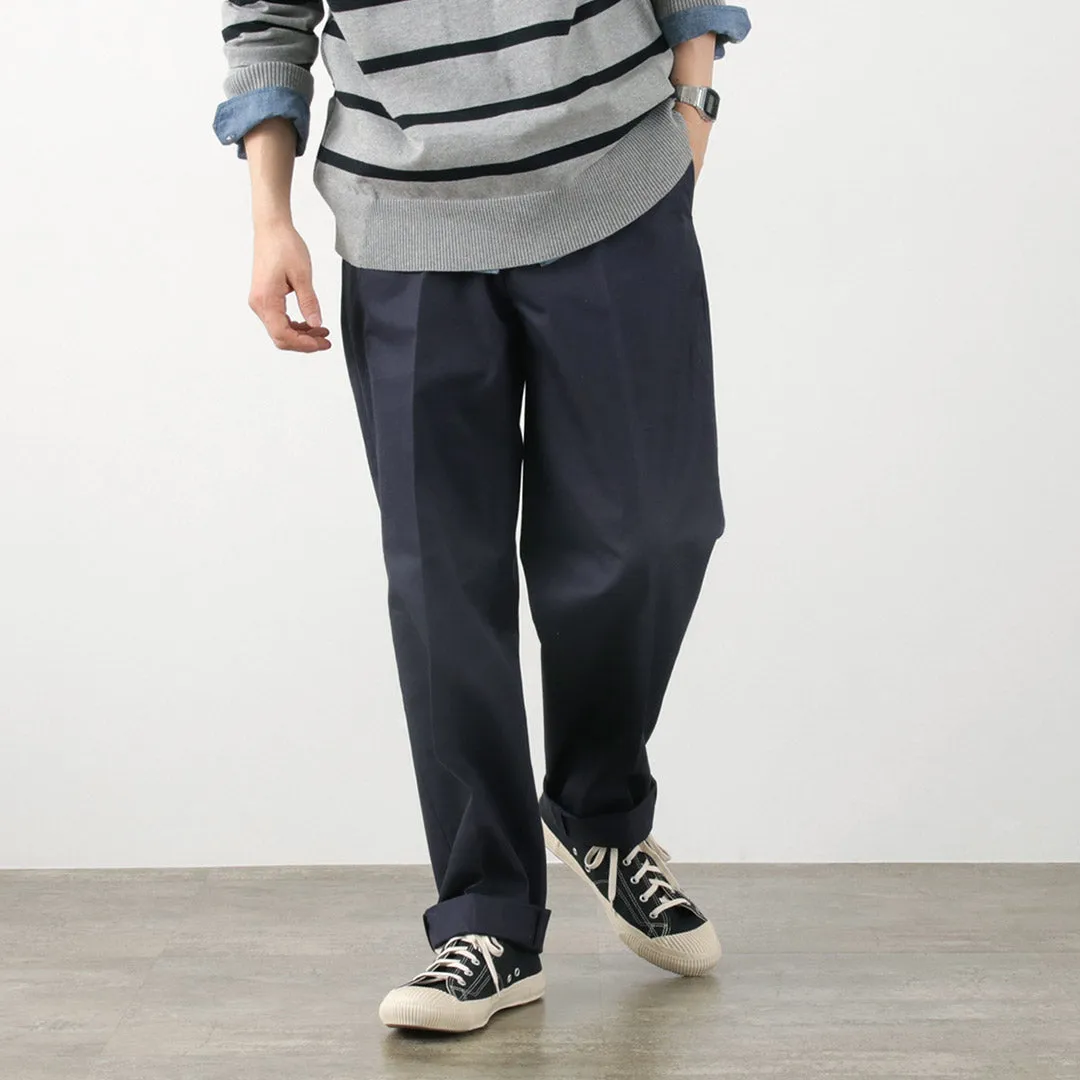 D.C.WHITE / High Density tapered pants