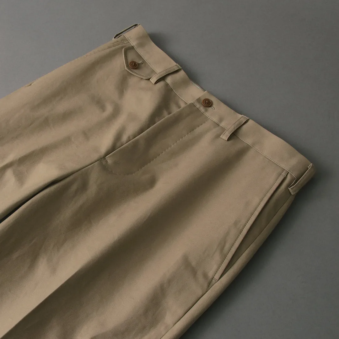 D.C.WHITE / High Density tapered pants